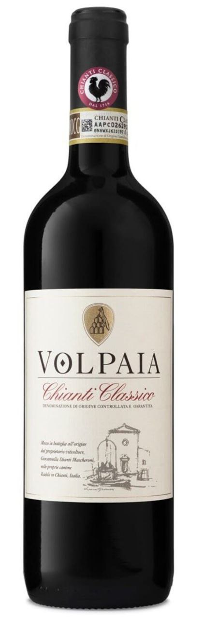 Вино Castello Di Volpaia. К`янті Классіко 2021 чер 13- 14%  0,75л